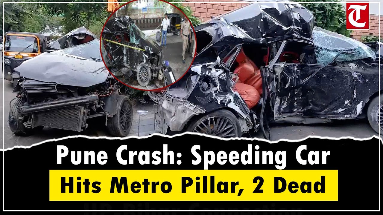 Pune Accident: Car Collides With Metro Pillar, 2 Killed, 1 in Critical Condition