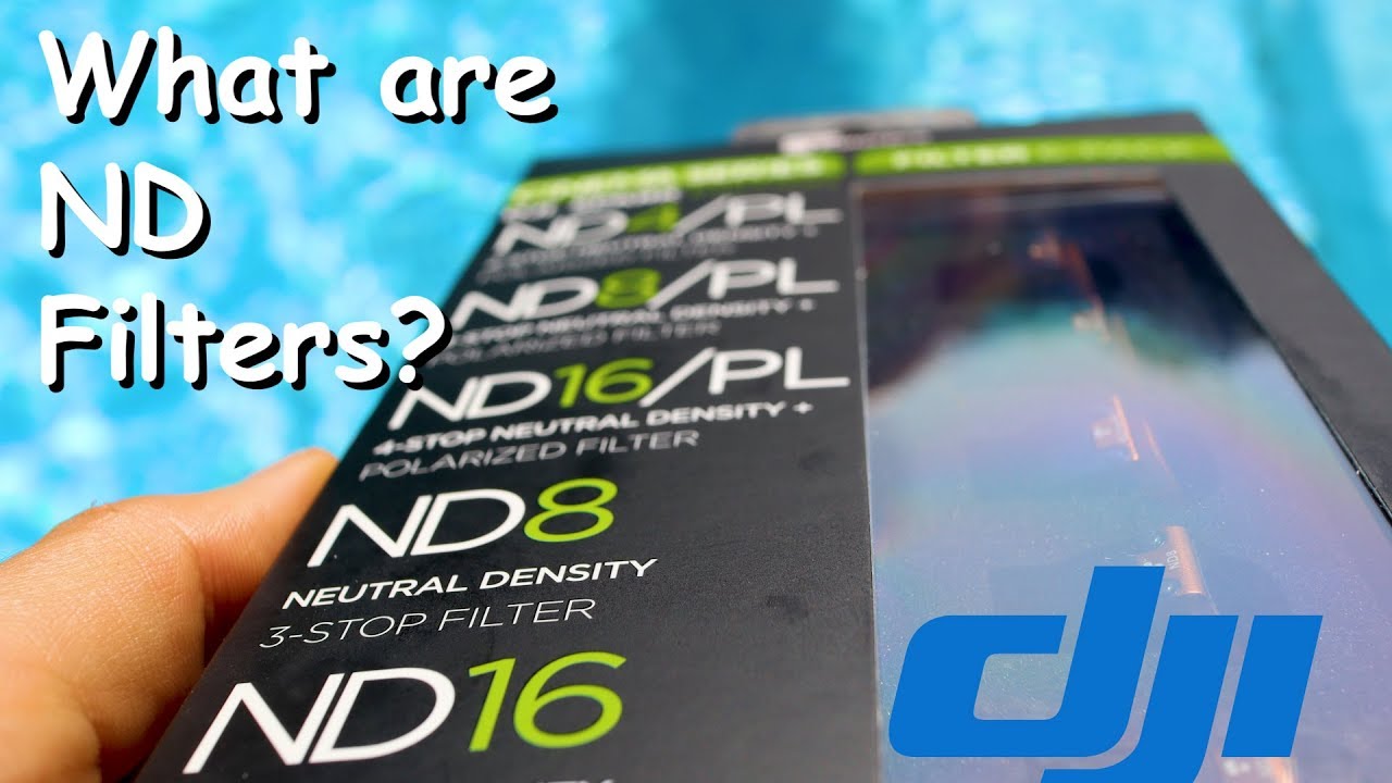 DJI SPARK - ND FILTERS for more professional drone shots