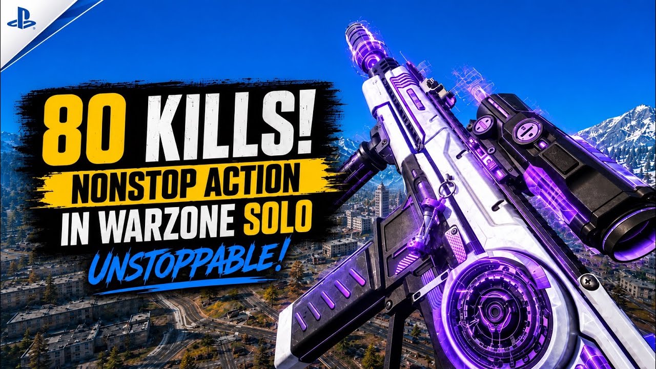 80 УБИЙСТВ с PEACEKEEPER MK1! Безостановочный экшен в Warzone Solo