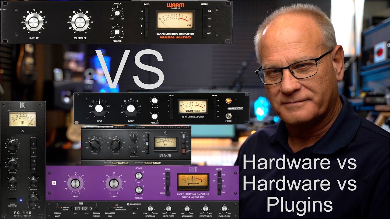 Warm Audio WA76 против Klark Teknik KT76 против Waves CLA76 против Brainworx MC-77 против Slate A...