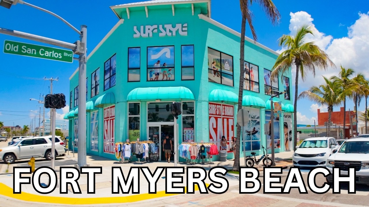 Driving Bonita Beach to Fort Myers Beach | Estero Island, Coastal Homes & Beach Neighborhoods