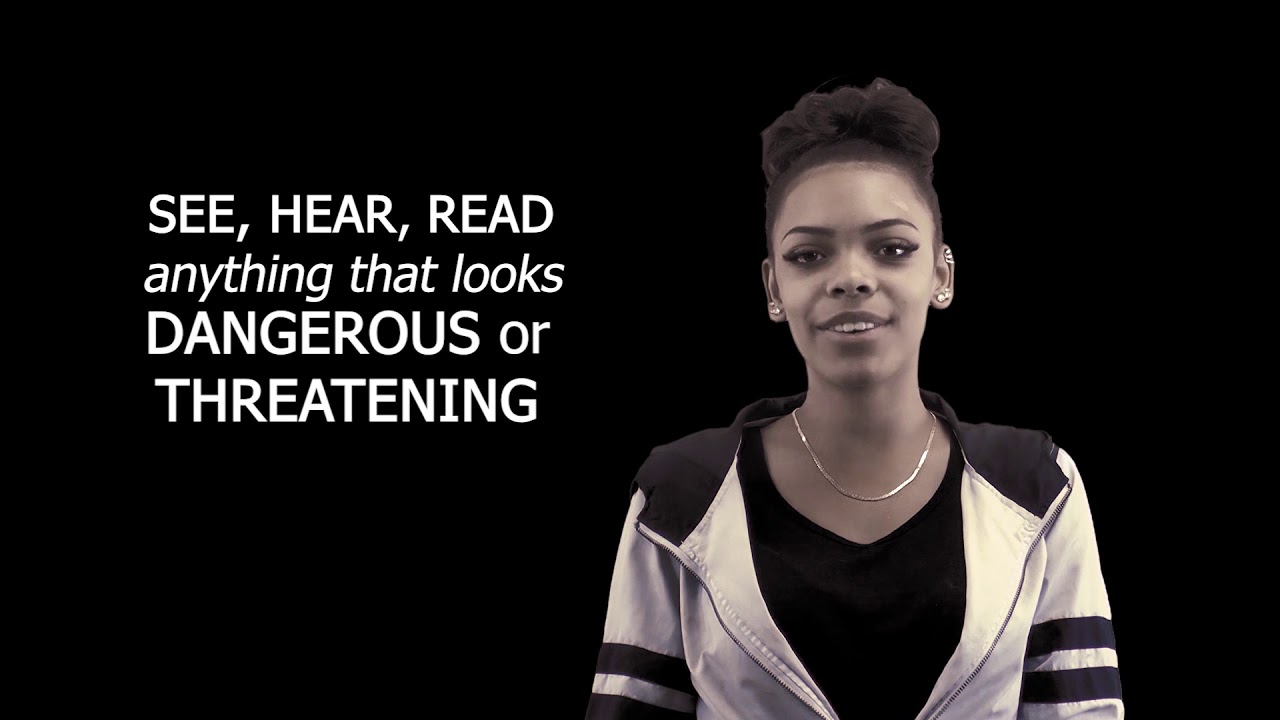 School Safety - See Something Say Something (Student Power)