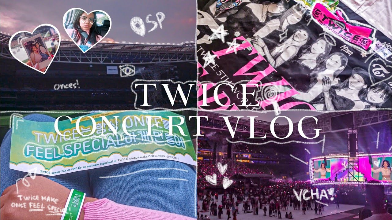 🇧🇷 twice no brasil: concert vlog 5th world tour