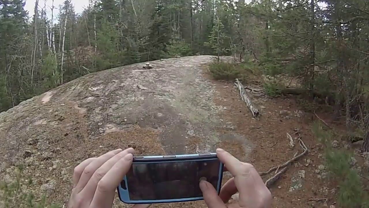 Portage Angleworm Lake Trail to Trease Lake in BWCA - 1 of 3