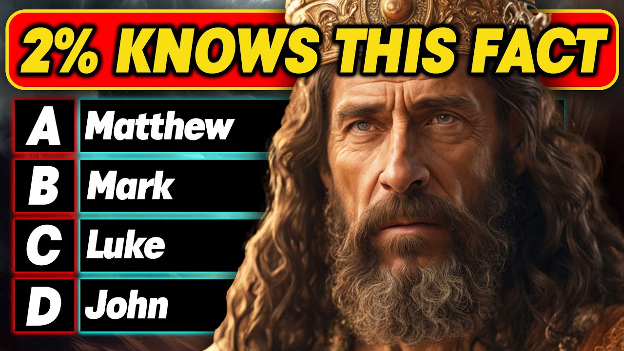 29 Questions to Test Your Knowledge about New Testament - God Quiz