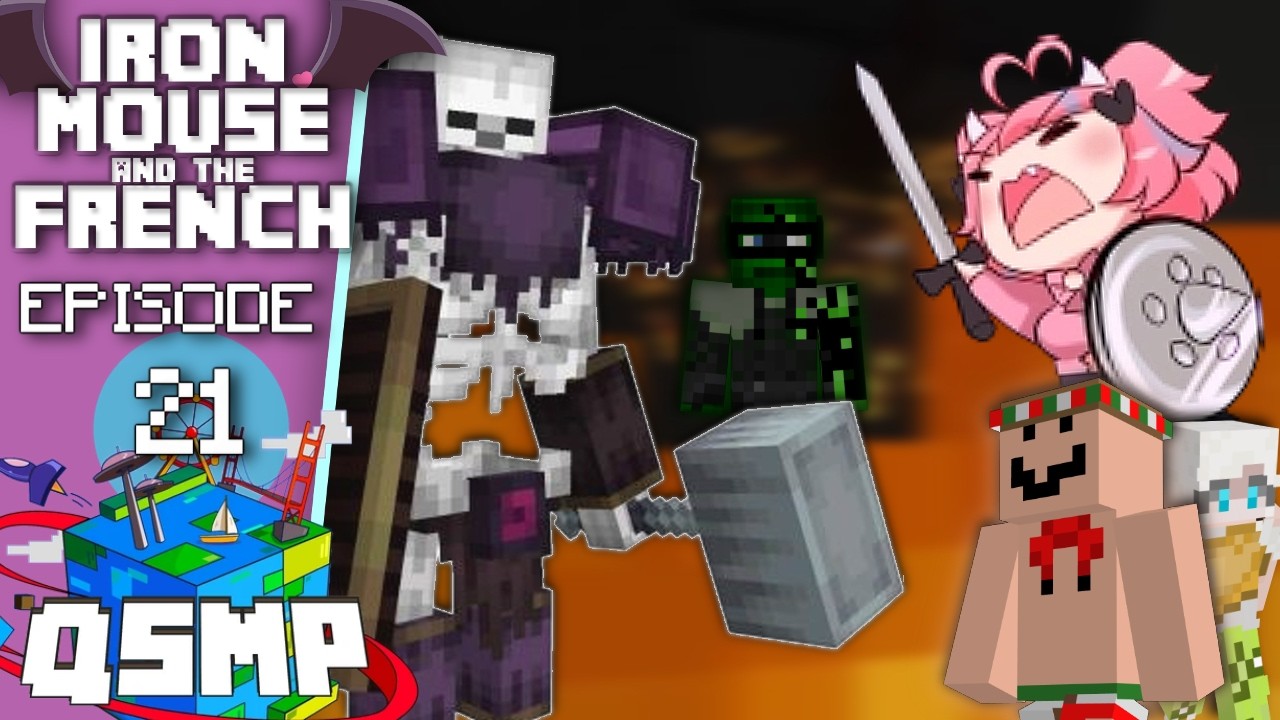 EP21 — MAZE, MOBS AND THE EGGS DAAPEARANCE (лучшие моменты совместной работы Ironmouse и Antoine ...