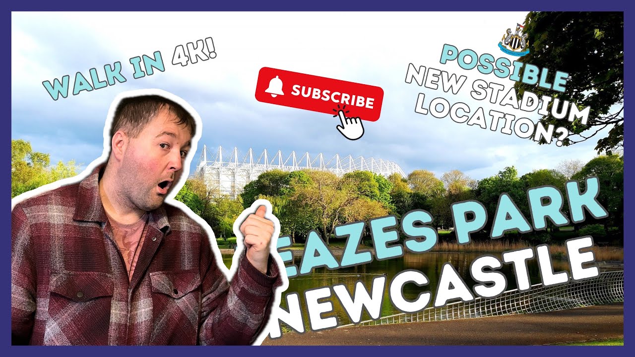 LEAZES PARK NEWCASTLE | 4K Walk & Commentary | October 2024