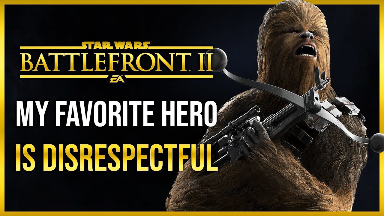 Battlefront 2 | Chewbacca Is Just Disrespectful | Star Wars Battlefront 2 Gameplay