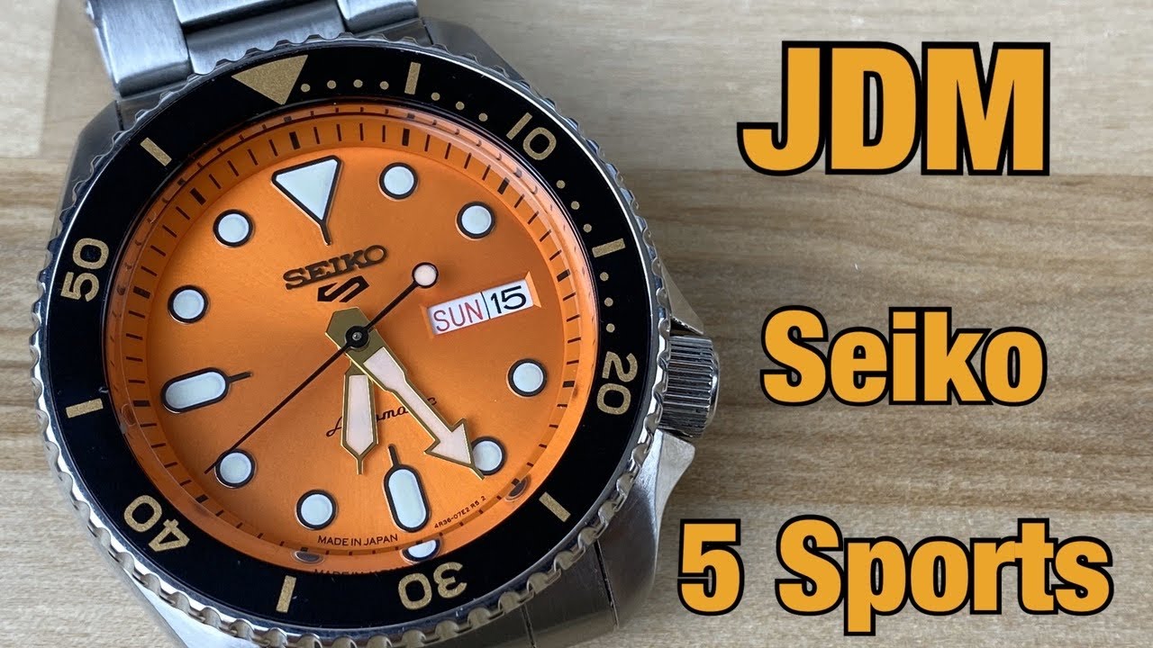 Seiko sbsa009 (srpd059) orange “5kx”