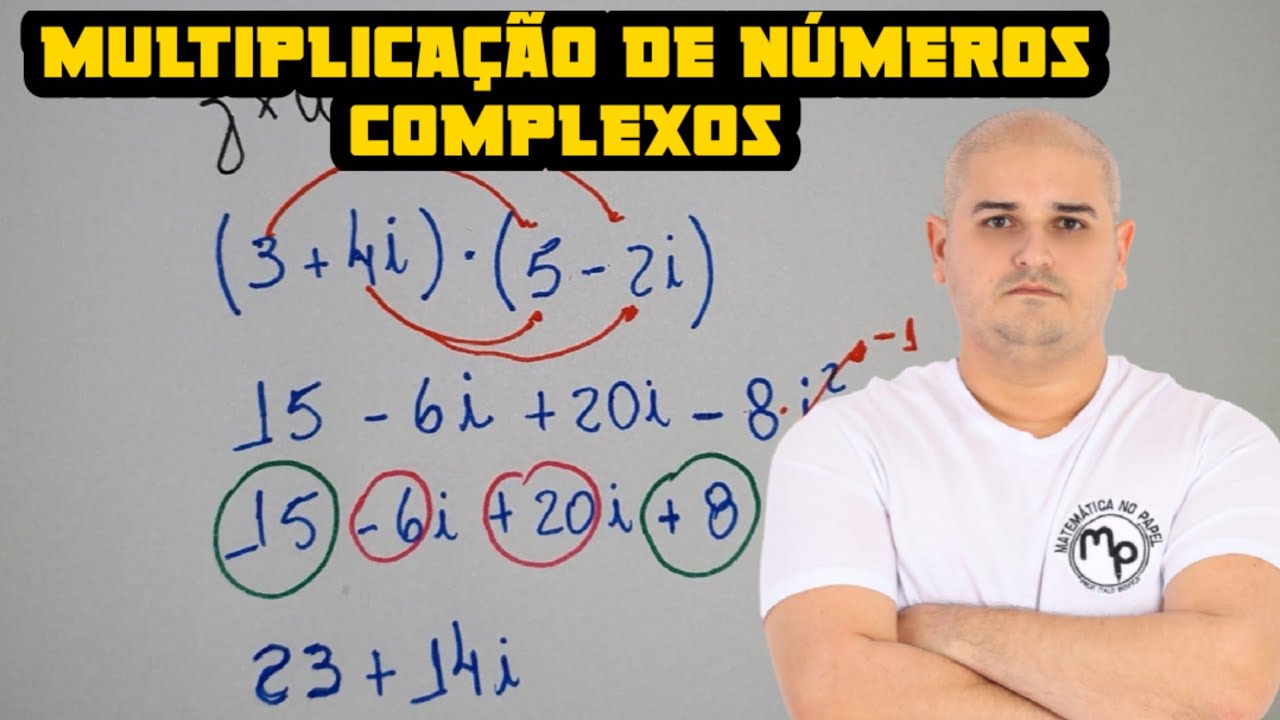Números complexos - Multiplicação de números complexos