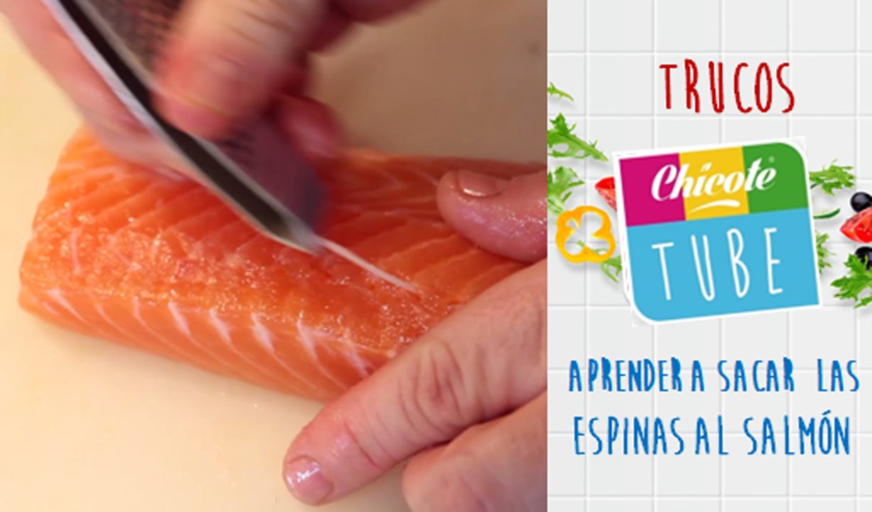 Cómo quitar las espinas al Salmón | Alberto Chicote