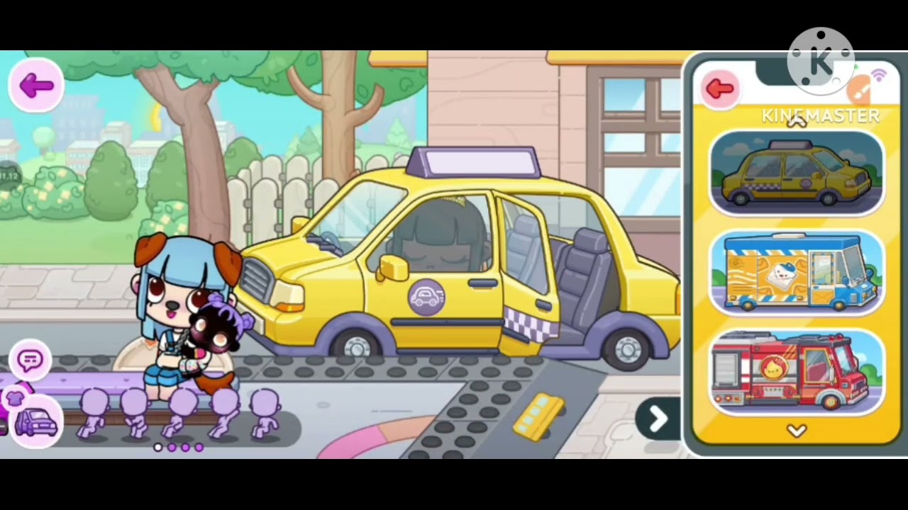 Saving purple avatar world 