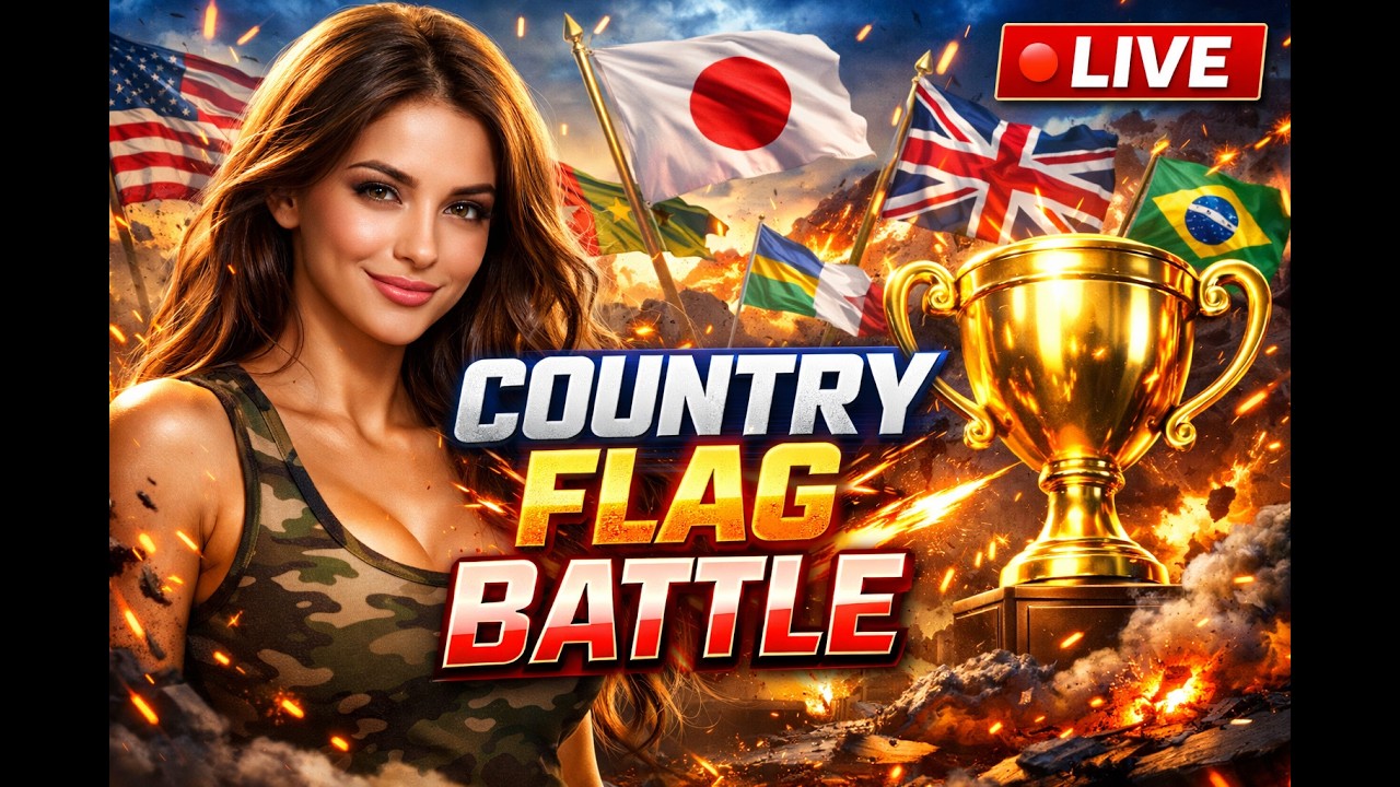 Country flag battle live