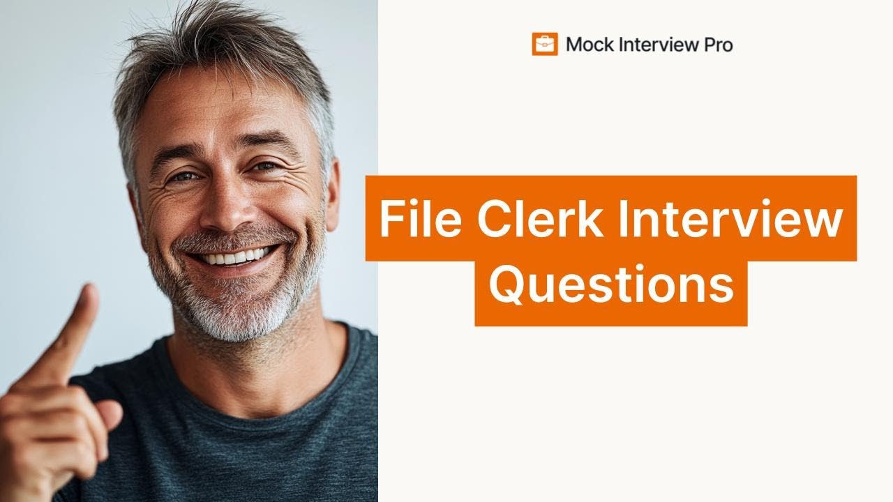File Clerk Interview Questions | Best Answers and Tips