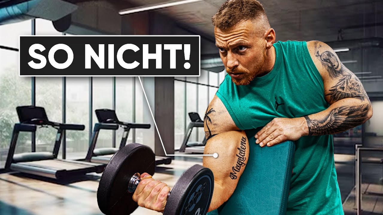 9 Gründe, warum du KEINE Muskeln aufbaust