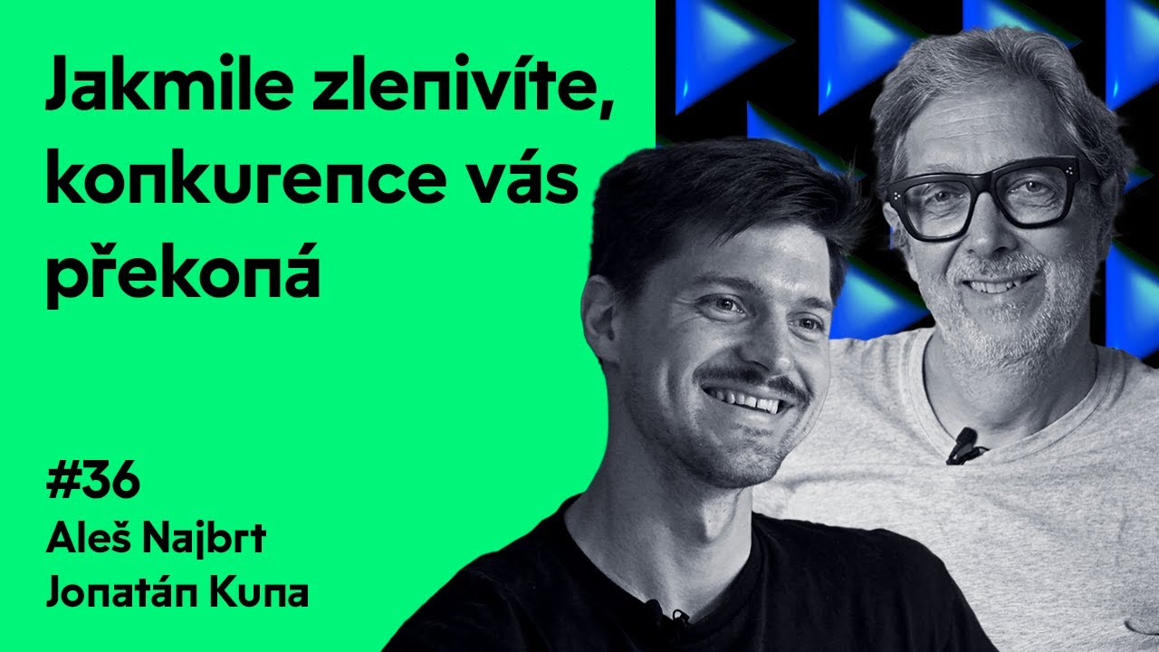 StartupTalk #36 - Aleš Najbrt, Jonatan Kuna (Studio Najbrt): O designu a nové identitě StartupJobs