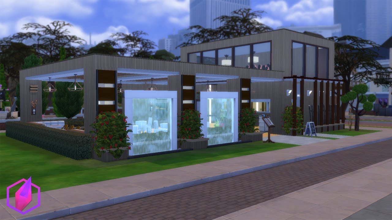 'OSCAR' | Sims 4 Restaurant Speed Build | Tutorial |