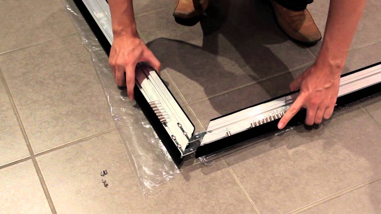 Helsyn Fixed Screen Unboxing & Assembly