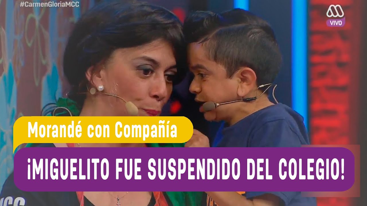 Miguelito fue suspendido del colegio - Morand&eacute; con Compa&ntilde;&iacute;a 2016