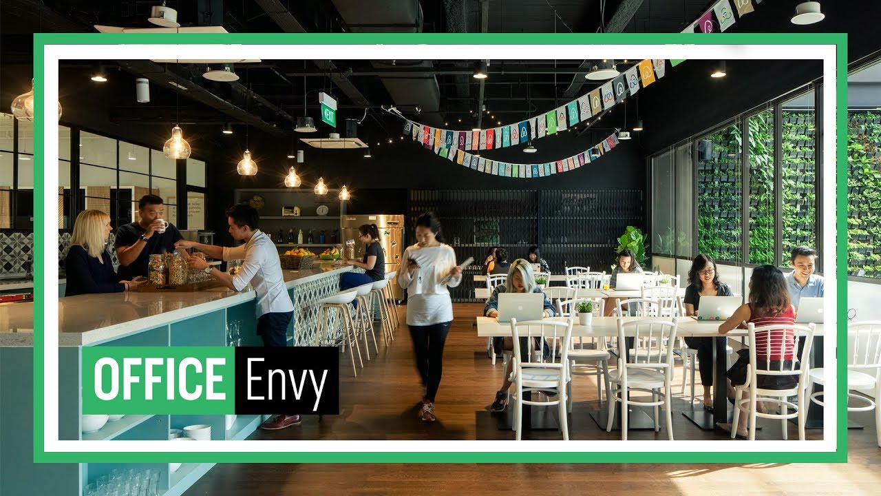 Сингапурский офис Airbnb | Office Envy