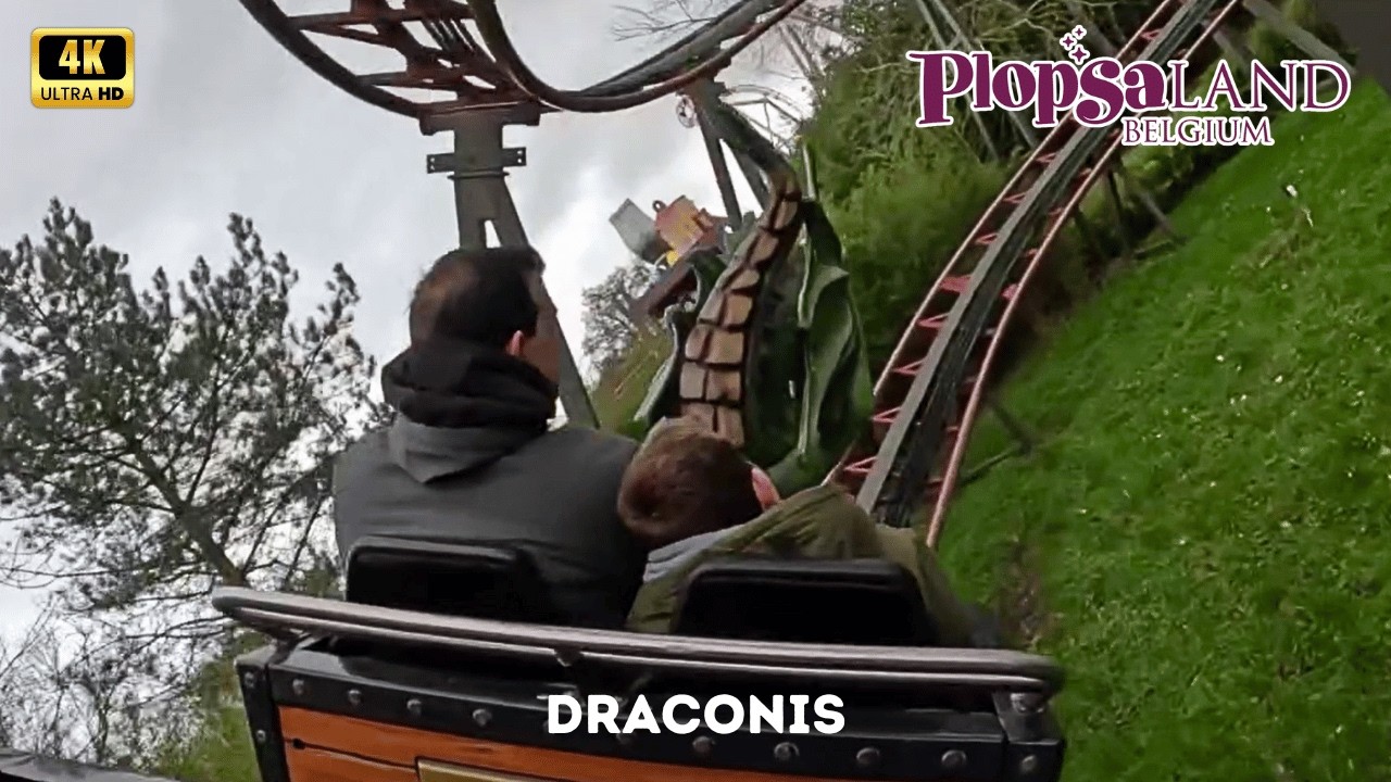 Draconis (Aka. Draak) 4K On-Ride POV - Plopsaland Belgium