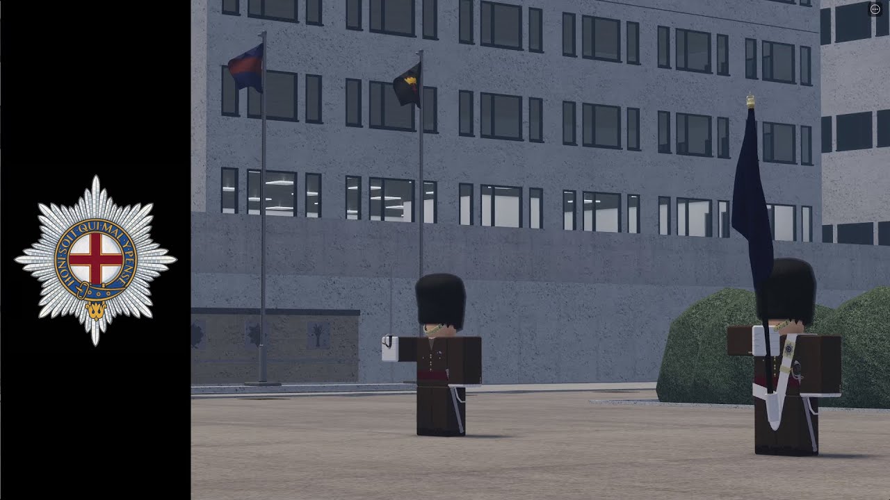 Coldstream Guards Sword and Banner Drill