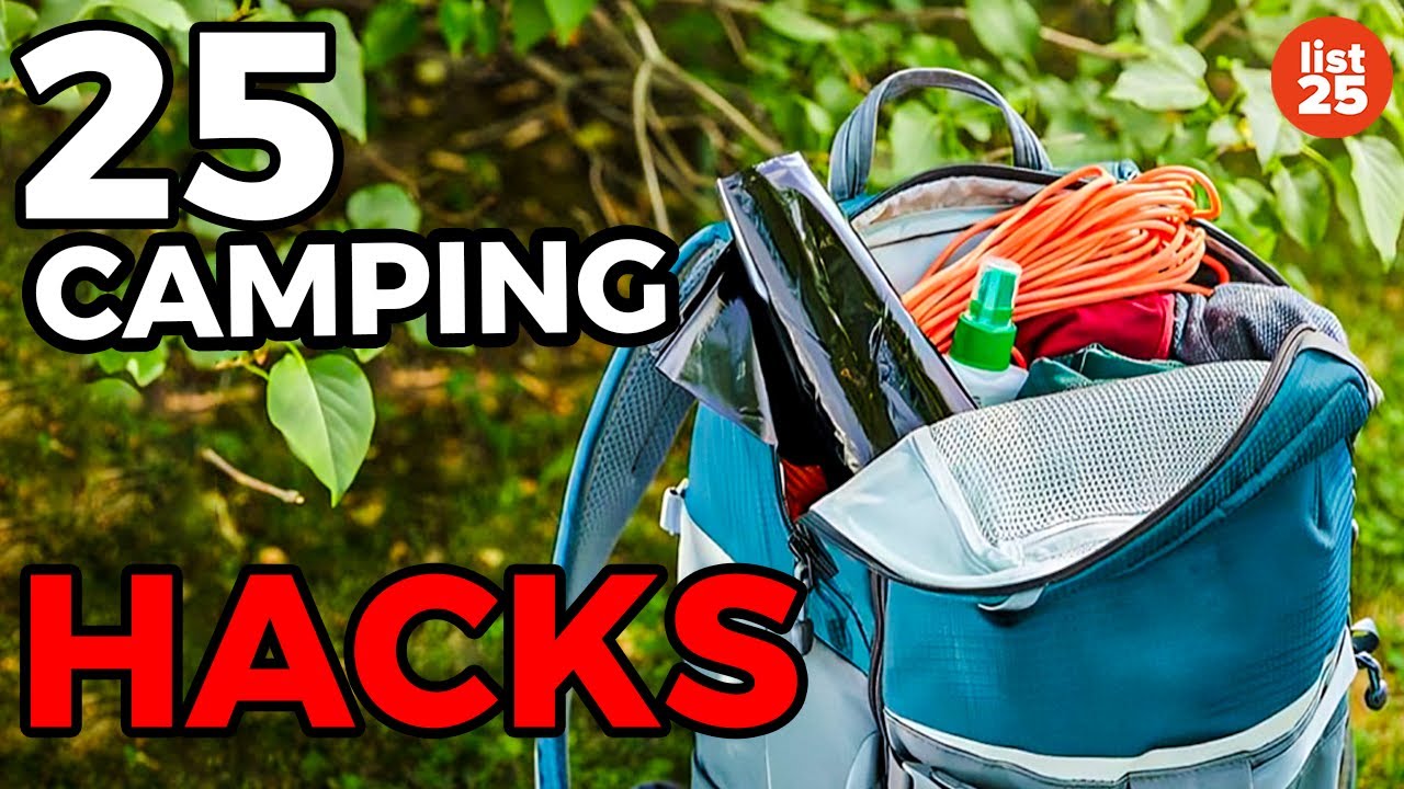 25 по-настоящему гениальных лайфхаков для кемпинга