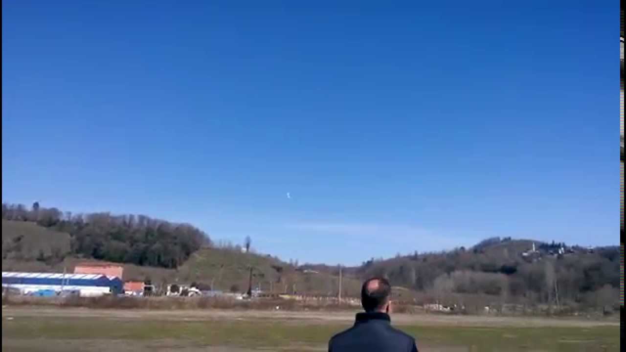 P 47 Thunderbolt, NGH 38 cc four stroke, maiden flight and crash