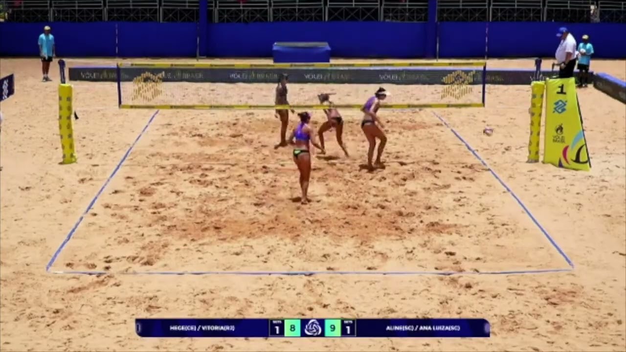 HEGE/ VITORIA X ALINE /ANA LUIZA( S OUT)