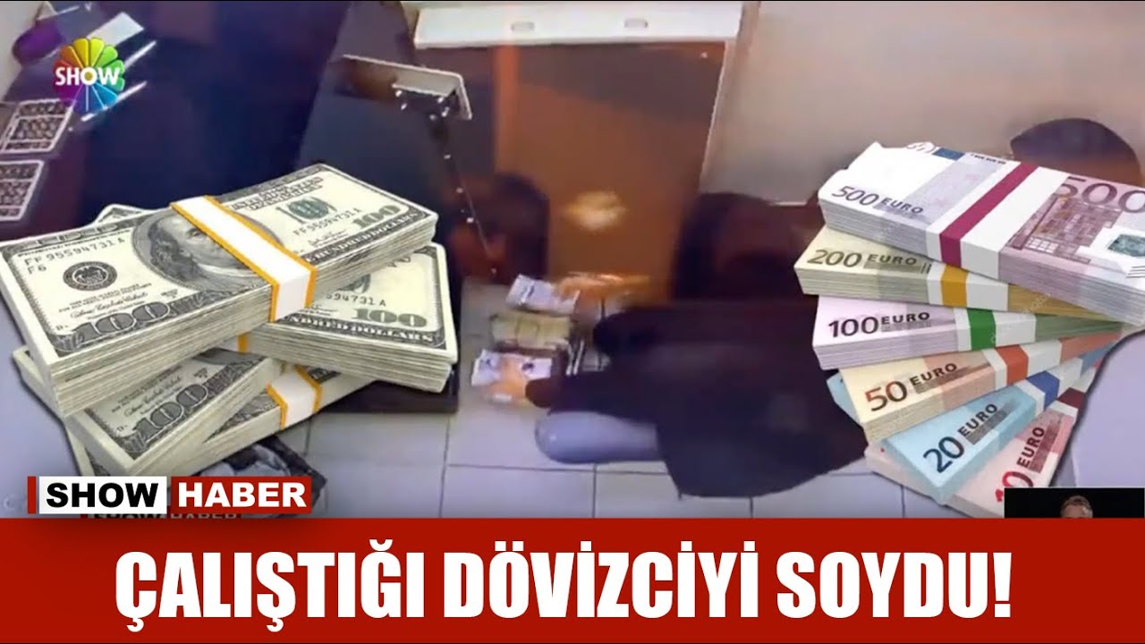 Çalıştığı dövizciyi soydu!
