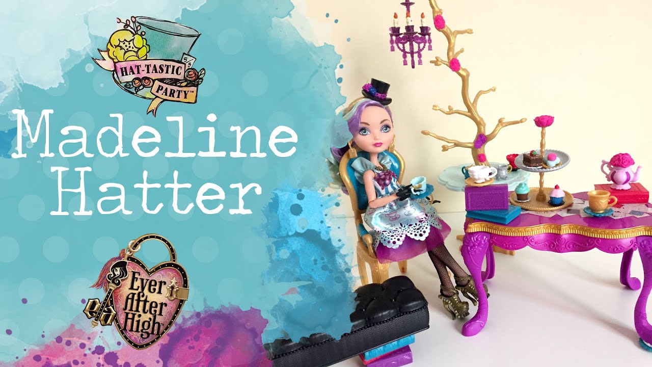 Review MADELINE HATTER | PLAYSET HAT-TASTIC PARTY | Ever After High