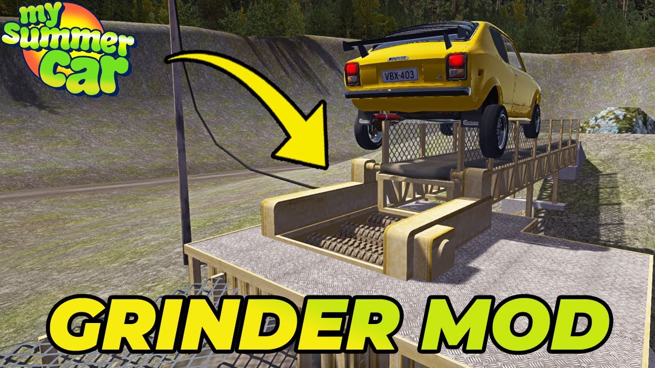 GRINDER MOD - FINNISH QUARRY JOB! | My Summer Car #183