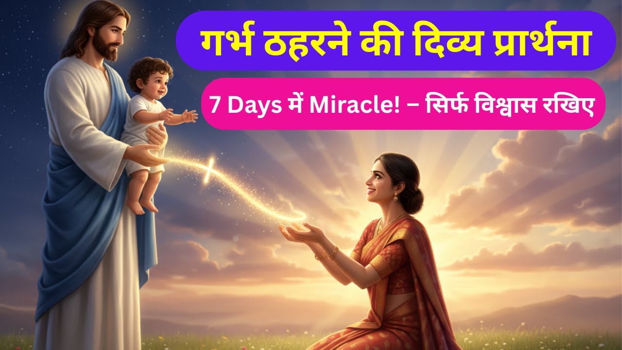 गर्भ ठहरने की शक्तिशाली प्रार्थना | फर्टिलिटी मिरेकल | Miracle Prayer to Conceive | Fertility Prayer