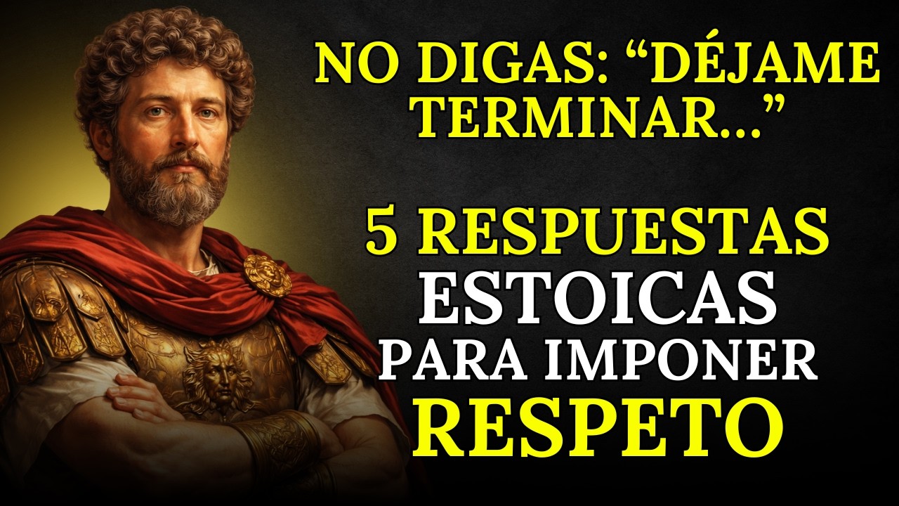 5 respuestas estoicas que imponen respeto