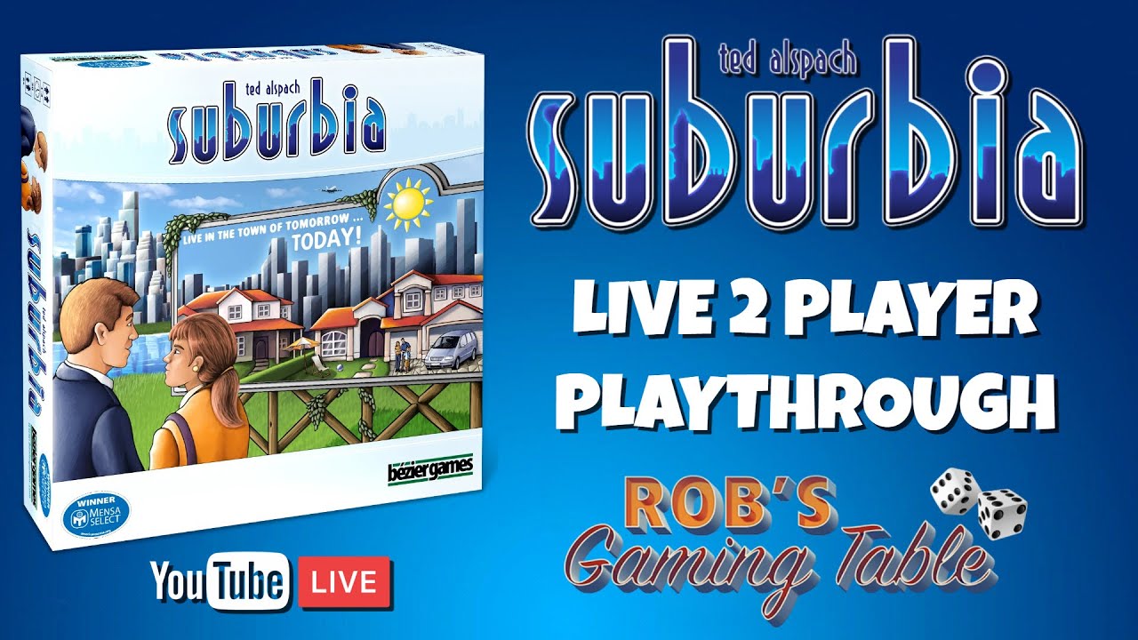 Suburbia Live 2 Player Playthrough