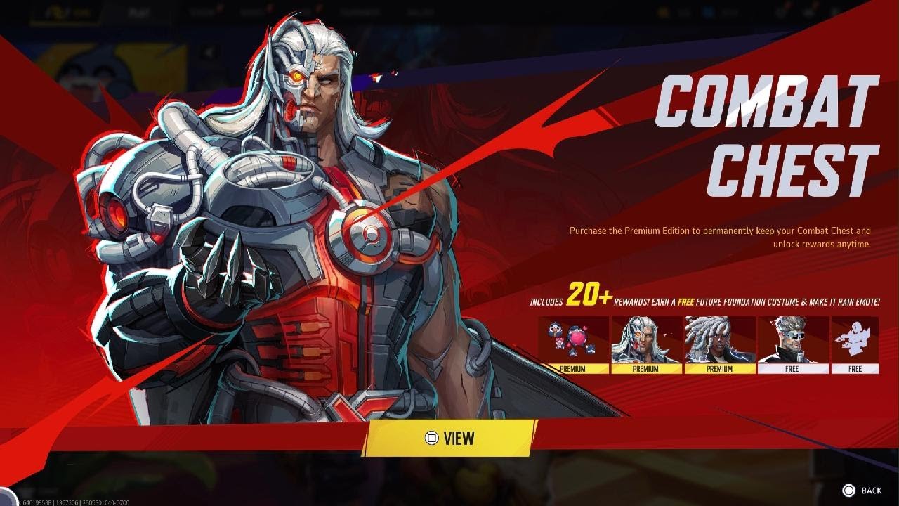 MARVEL RIVALS-COMBAT CHEST Premium Edition Preview Event
