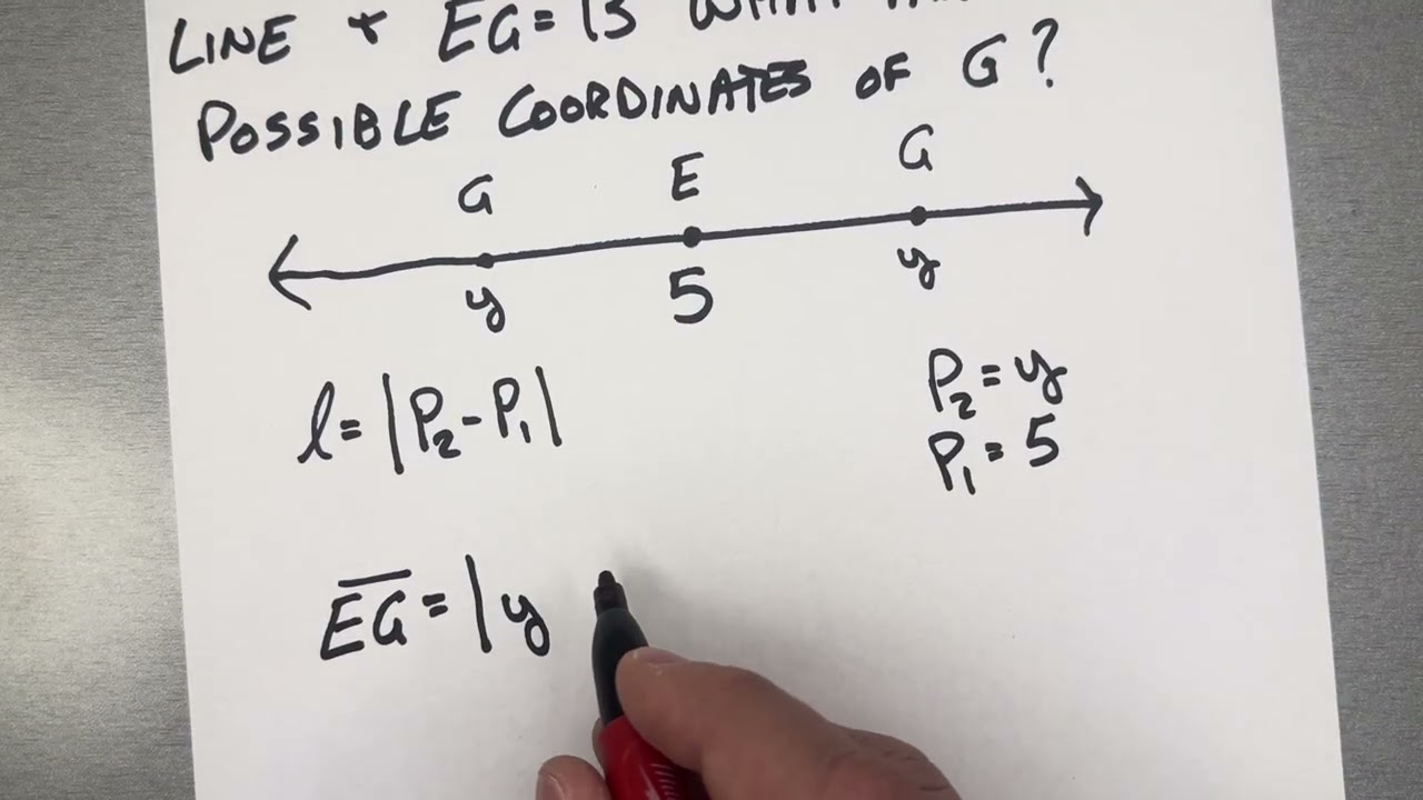 Distance Between Points - Word Problem