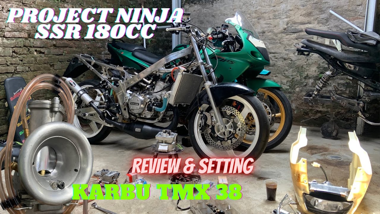 MASIH DENGAN PROJECT NINJA UMA 180CC,REVIEW SETTING KARBU TMX 38