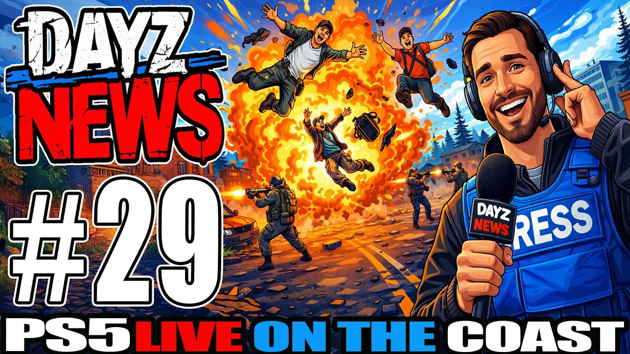 DayZ News  Ps5 Coastal LIVE #29 (Community Server Report)