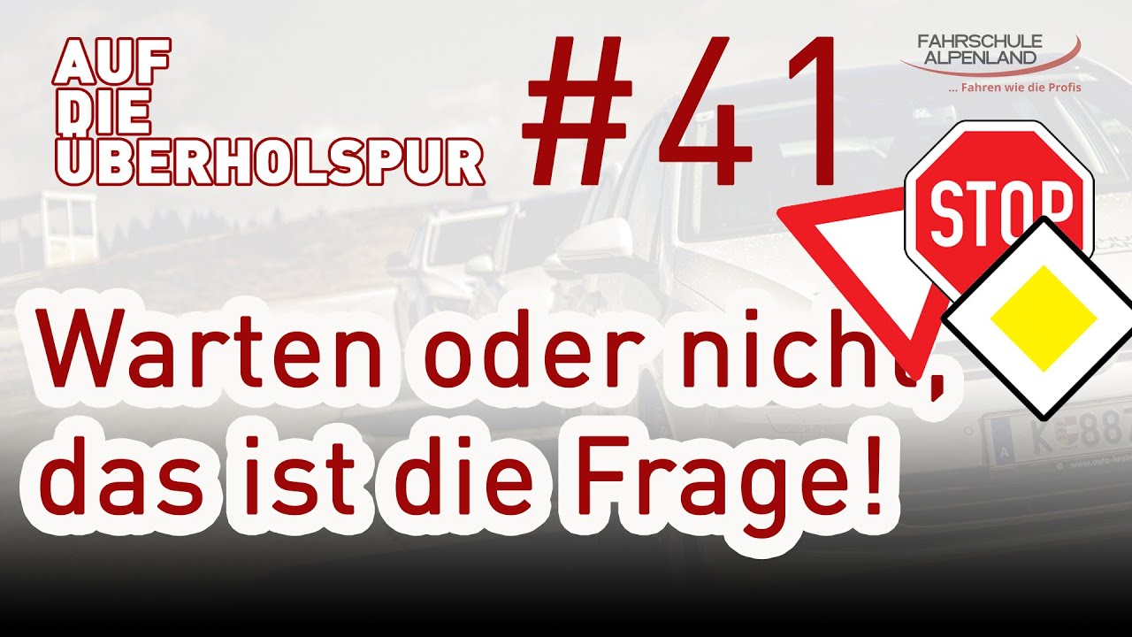 Die sieben Vorrangregeln mit denen du jede KREUZUNG l&ouml;sen kannst.