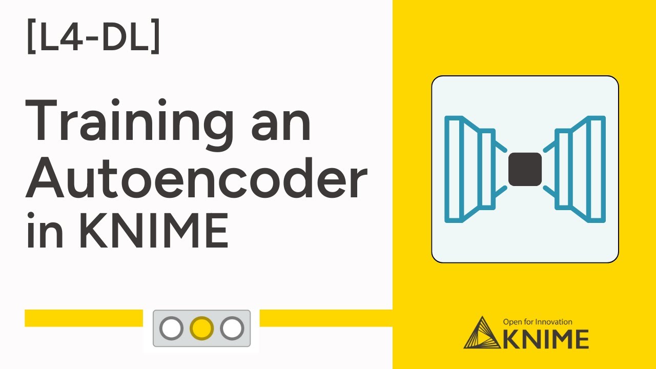Training an Autoencoder in KNIME