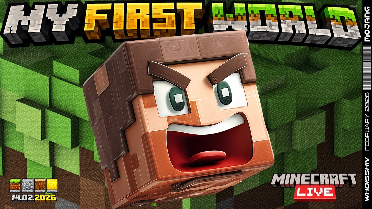 LIVE🔴| MINECRAFT – MY FIRST WORLD | WHOISSHIV (Vertical)