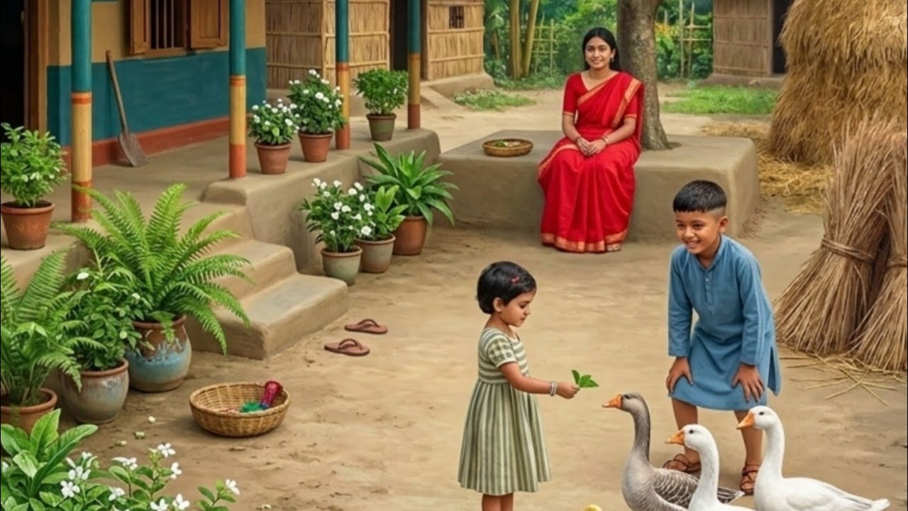 🌿 Live: Rural Village Life in Bangladesh | Relaxing Rural Scenery