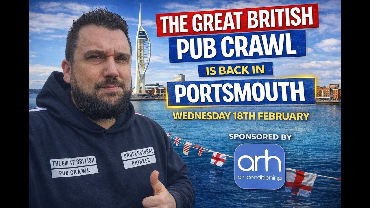 A Mega Pub Crawl Around Southsea (Albert Road Area) (Portsmouth) (Sponsored By ARH Air Conditioning)