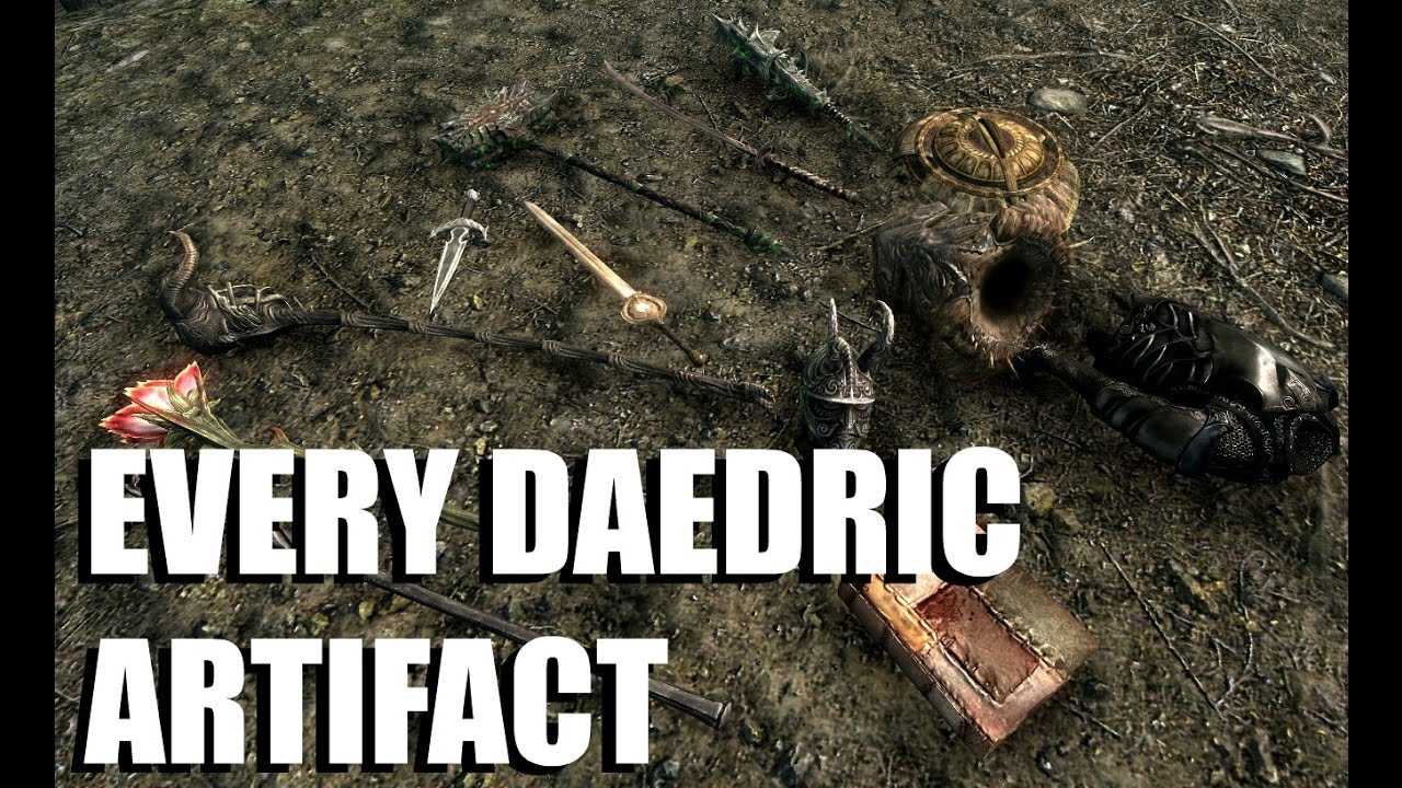 Every Daedric Artifact & How To Get Them | Skyrim Special Edition