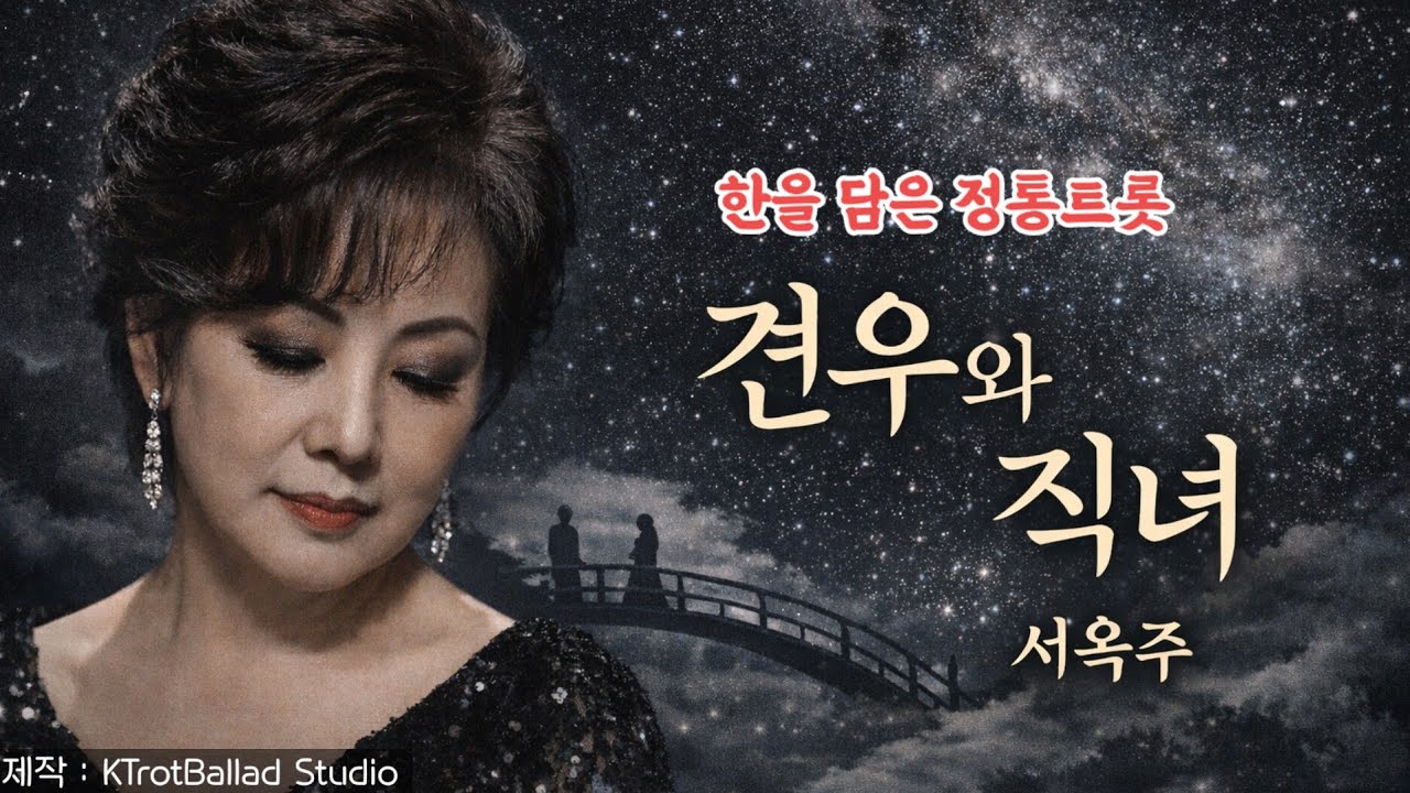 [K정통트롯] 서옥주의 견우와 직녀 | #정통트롯#트롯신곡#설화트롯#칠월칠석#기다림의노래#한트롯#한의미학#신인가수서옥주#신곡