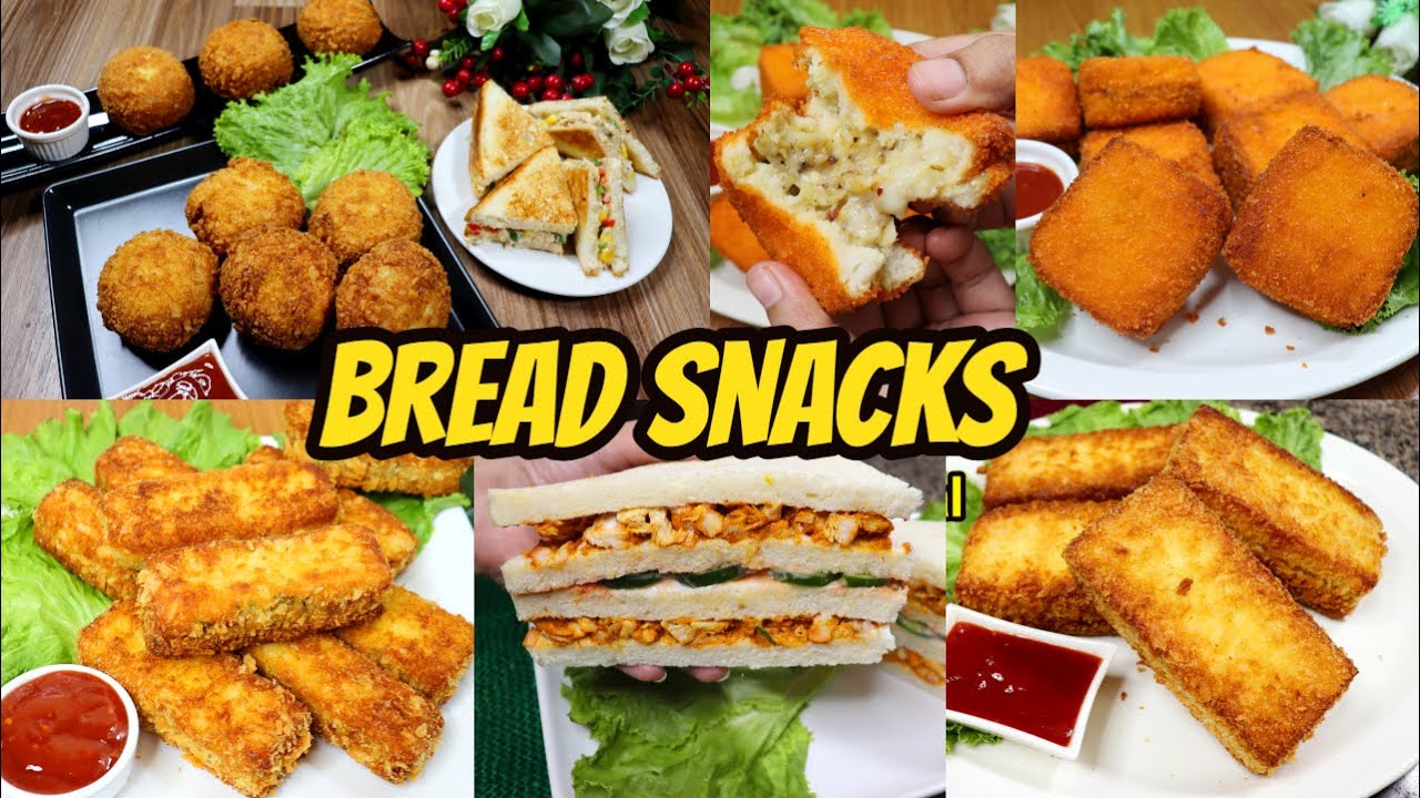 5 Quick And Easy Bread Snacks Recipes For Tea Time | Tea Time Snacks Recipes