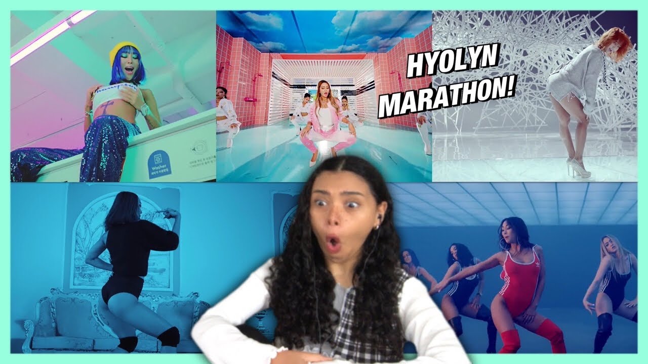 HYOLYN MV MARATHON! Layin' Low/SAY MY NAME/Dally (REWATCH)/Paradise/ONE WAY LOVE | REACTION!!