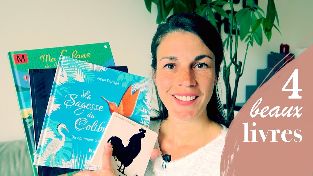 4 beaux LIVRES pour enfant (0-6 ans)