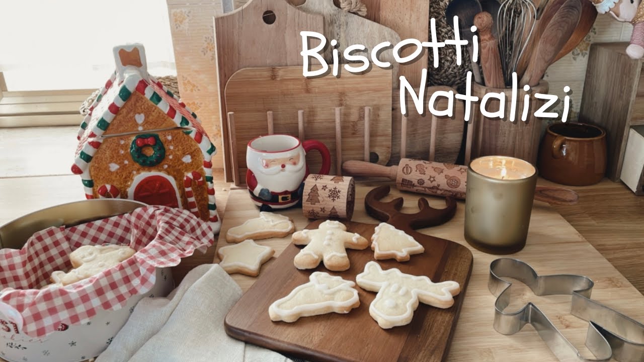 Primi Giorni di DICEMBRE - Ricetta dei Biscotti Natalizi